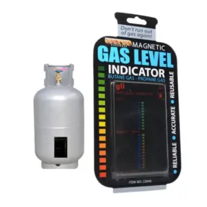 Gas Level Indicator Propane Butane LPG Fuel Gas Tank Level Indicator Magnetic Gauge Caravans Bottle Temperature Measuring Stick