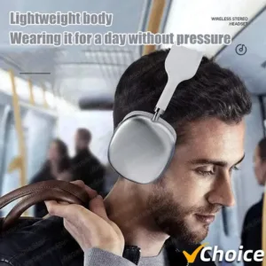 P9 Pro Air Max 5.1 Wireless Bluetooth Headphones Noise Cancelling Mic Pods Over Ear Sport Gaming Headset for Any Phone fashion